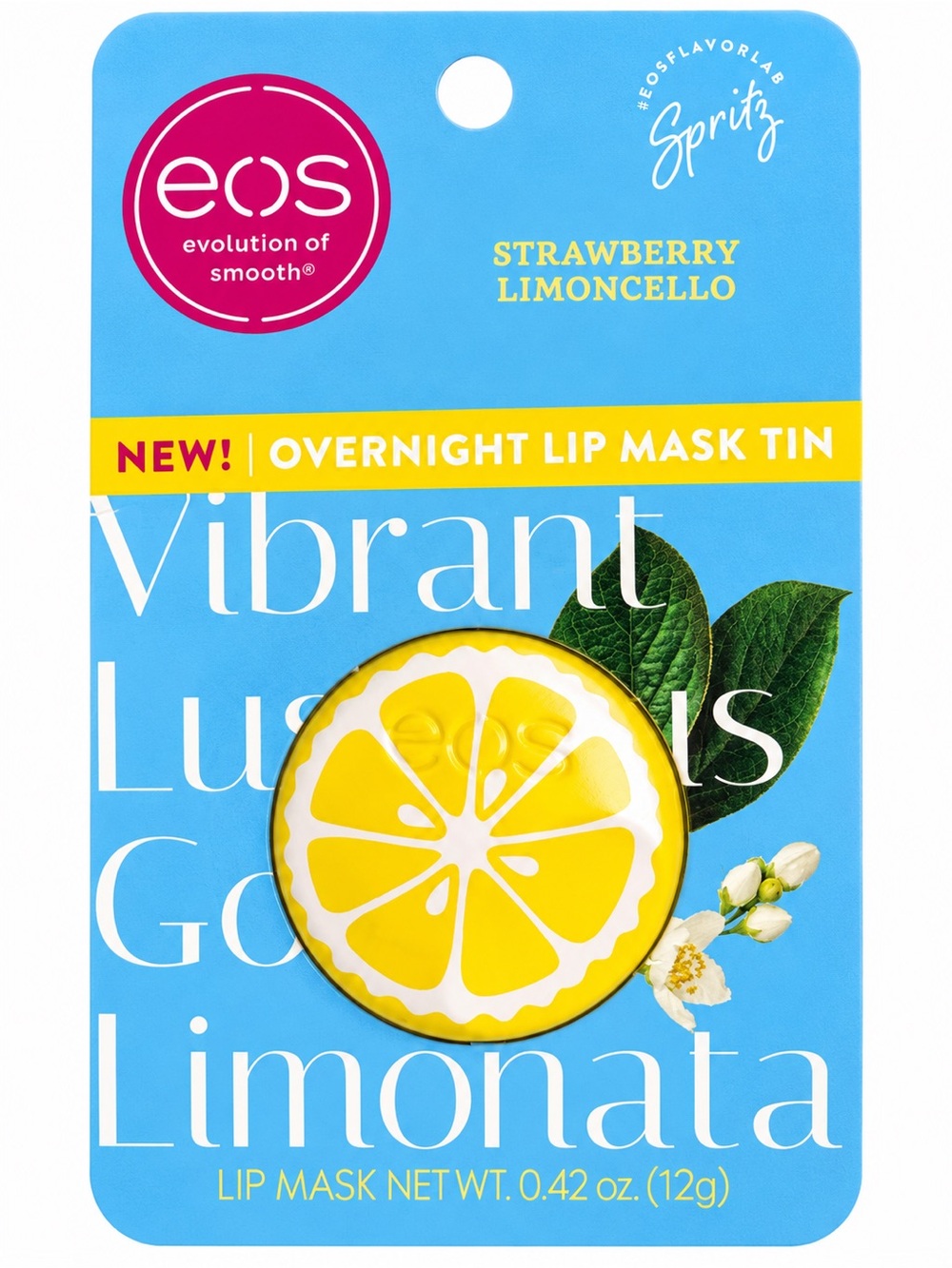 eos Strawberry Limoncello Overnight Lip Mask in Tin